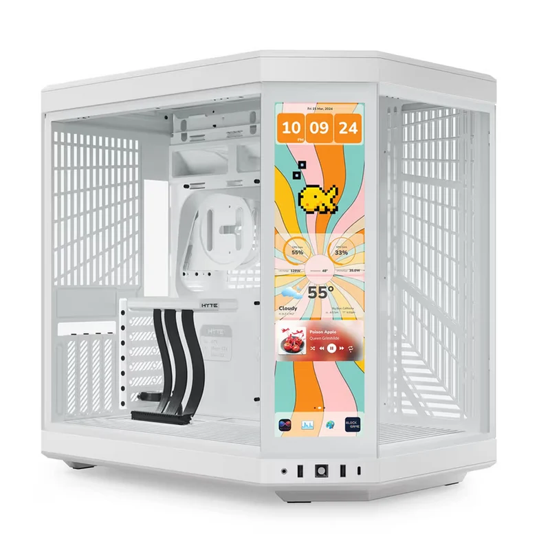 Hyte Y70 Touch Infinite Blanc 14.9″