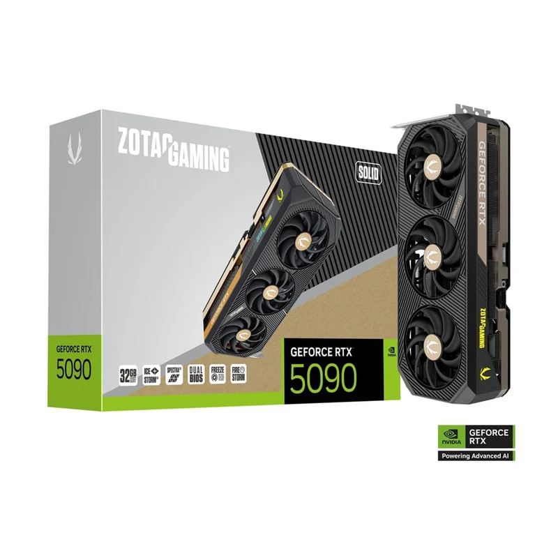 ZOTAC GAMING GeForce RTX 5090 SOLIDE 32GO GDDR7