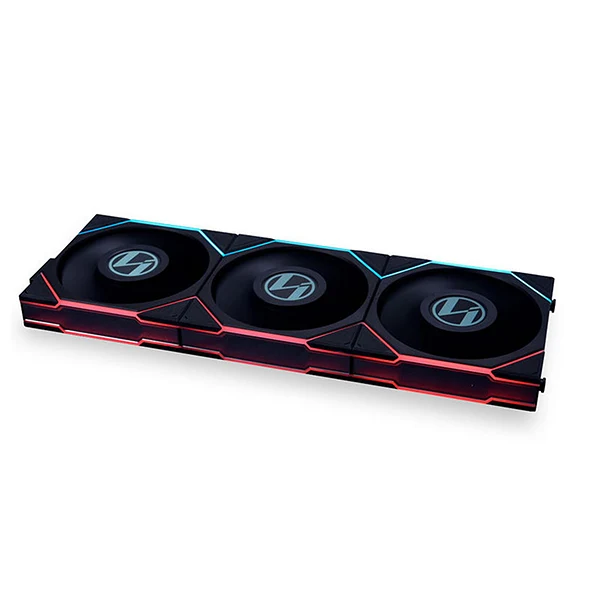 Lian Li Uni Fan TL120 LCD Noir (Triple Pack)
