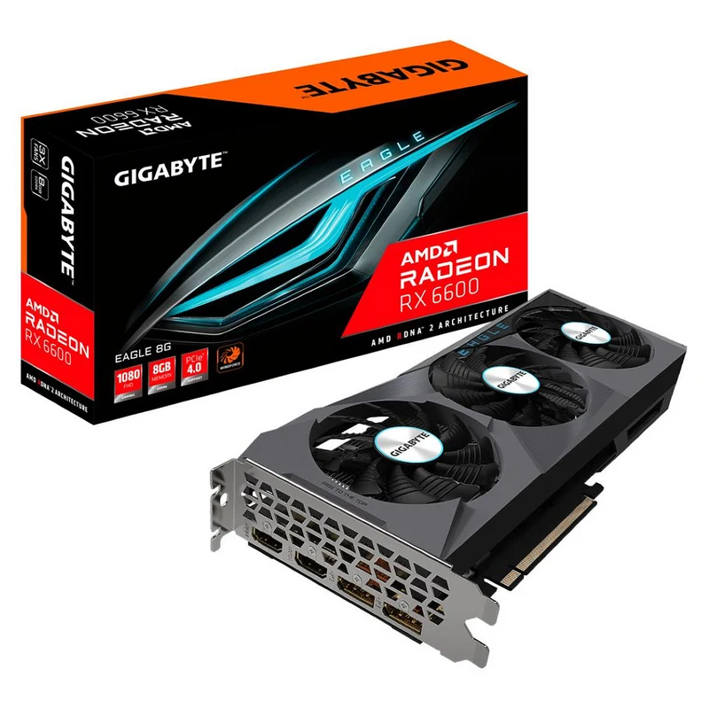 Gigabyte AMD Radeon RX 6600 EAGLE 8GB GDDR6