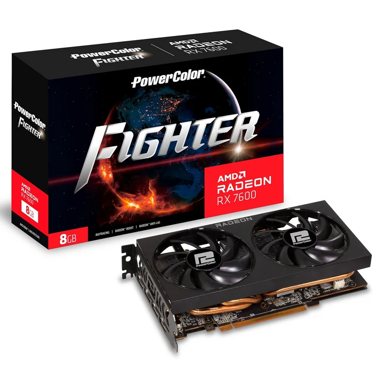 PowerColor AMD Radeon RX 7600 Fighter 8GB GDDR6
