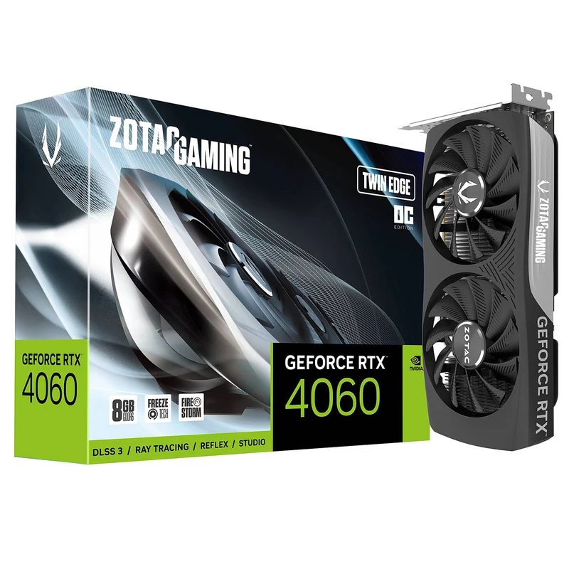 ZOTAC GeForce RTX 4060 Twin Edge 8GB GDDR6