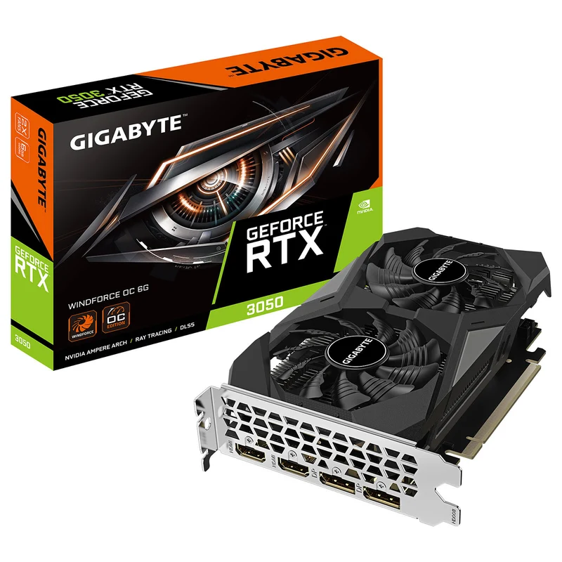 Gigabyte GeForce RTX 3050 WINDFORCE OC 6GB GDDR6