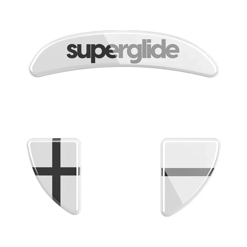 Superglide Type-S Glass Skates Xtrfy MZ1 Wireless White
