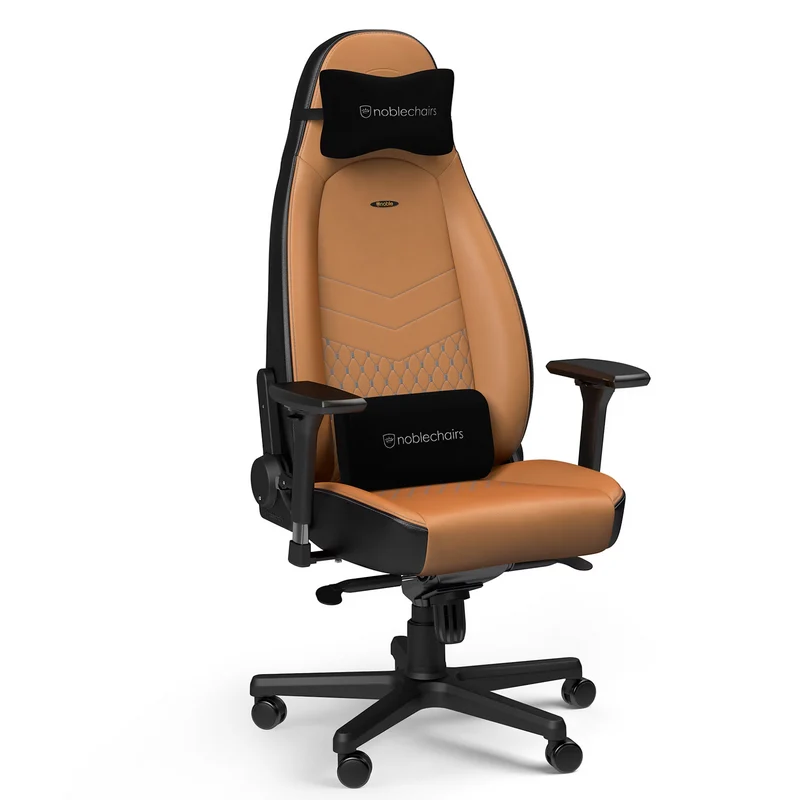 Noblechairs ICON Real Leather Cognac/Black