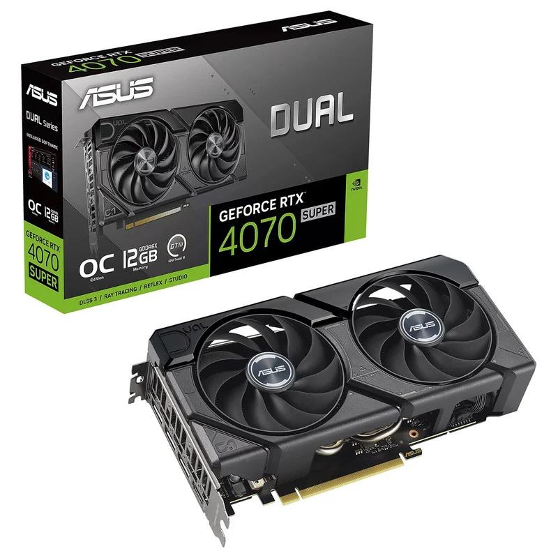 ASUS GeForce RTX 4070 SUPER Dual EVO OC Edition 12GB GDDR6X