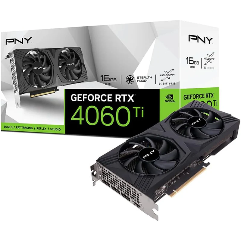 PNY GeForce RTX 4060 Ti 16GB VERTO Dual Fan