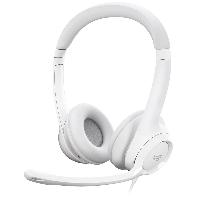 Logitech USB Headset H390 (Blanc)