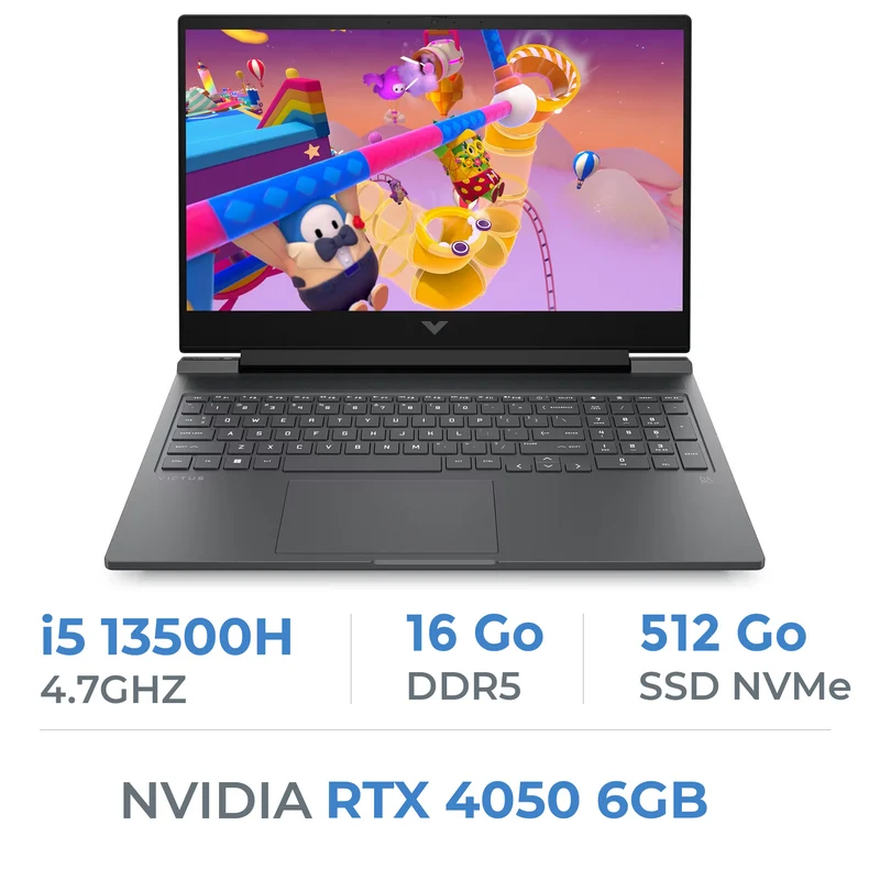 HP Victus 16-r0002sl i5-13500H/16GB/512GB SSD/RTX4050 6GB/16.1" 144Hz