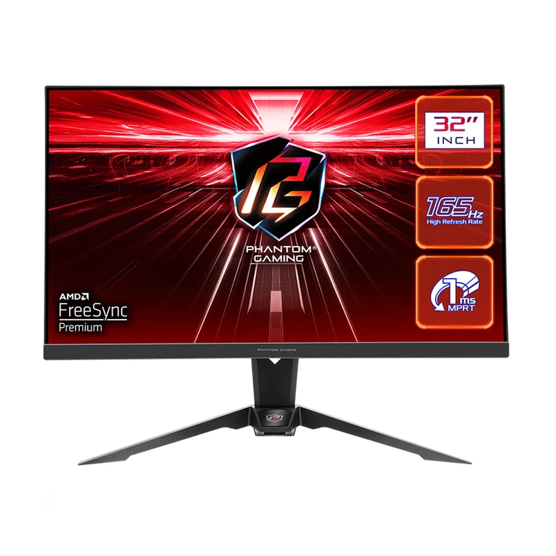 ASRock PHANTOM GAMING PG32QF2B 32″ VA 165Hz 2K