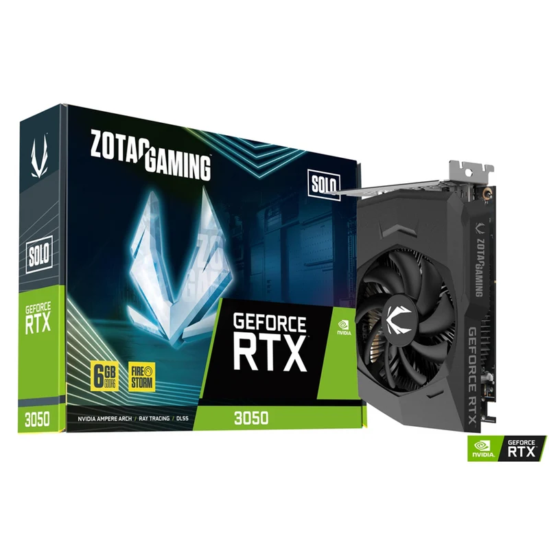 ZOTAC GeForce RTX 3050 SOLO 6GB GDDR6