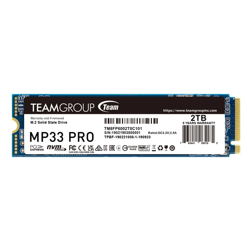 TeamGroup MP33 PRO M.2 PCIe NVMe 2TB
