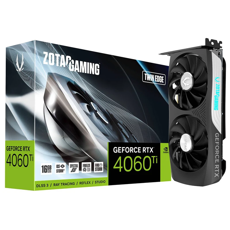ZOTAC GeForce RTX 4060 Ti Twin Edge 16GB GDDR6