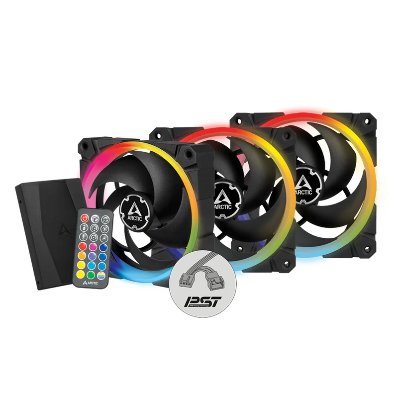 Arctic BioniX P120 A-RGB + A-RGB Controller (Pack 3)
