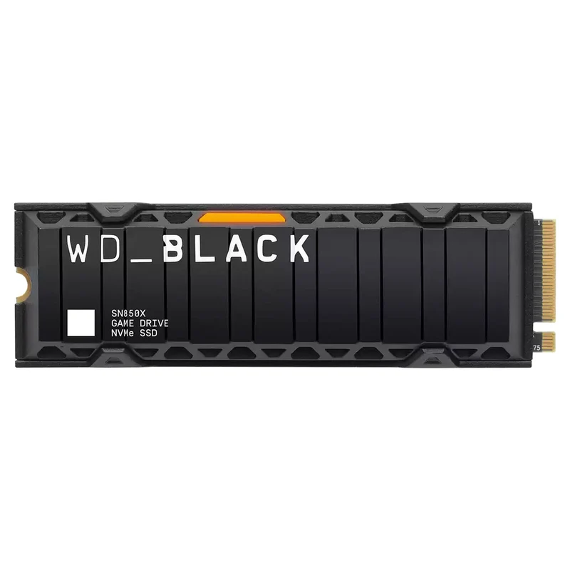 Western Digital SSD WD Black SN850X 2 To - Avec dissipateur thermique