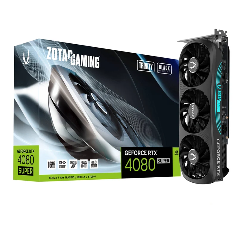 ZOTAC GeForce RTX 4080 Super Trinity Black Edition 16GB GDDR6X