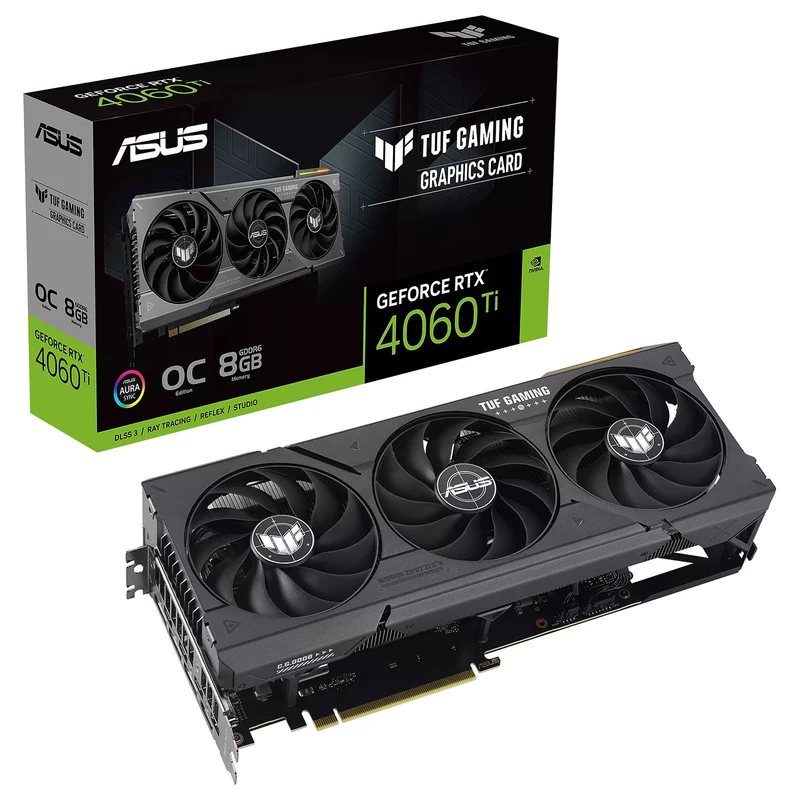ASUS TUF Gaming GeForce RTX 4060 Ti OC Edition 8GB GDDR6
