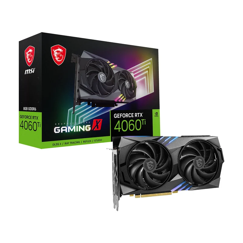 MSI GeForce RTX 4060 Ti GAMING X 8GB GDDR6