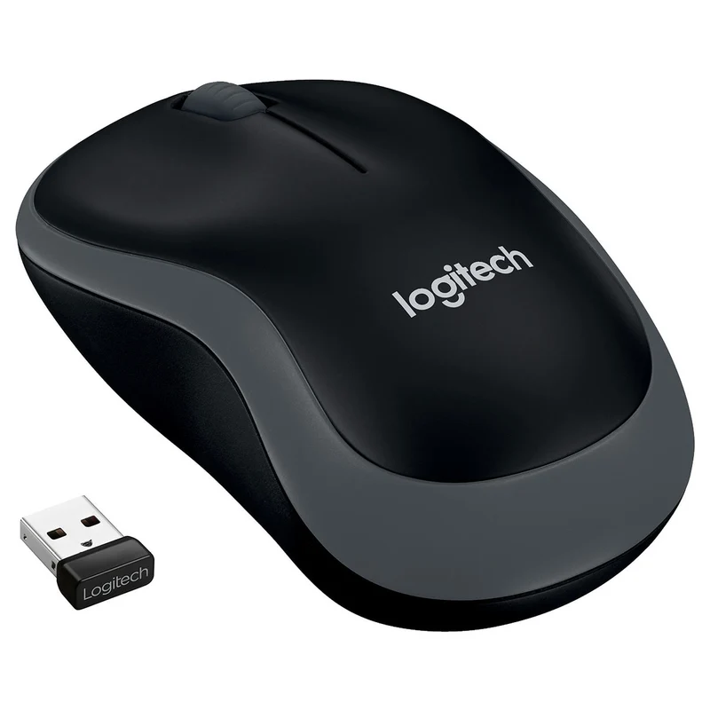 Logitech Wireless Mouse M185 (Gris)