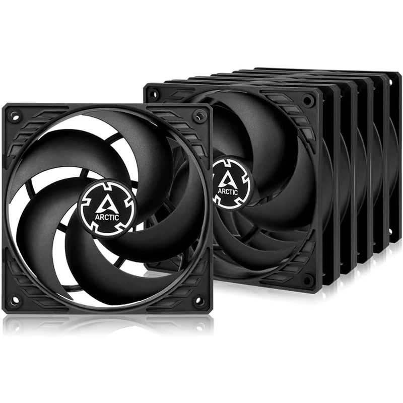 Arctic P12 Black - Pack de 5