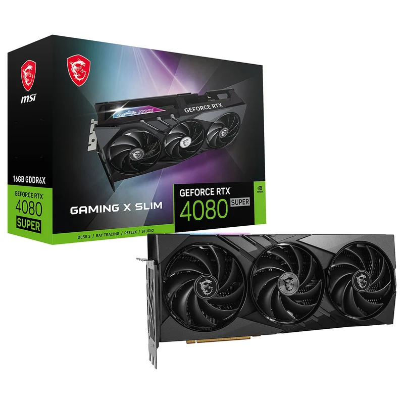 MSI GeForce RTX 4080 SUPER GAMING X SLIM 16GB
