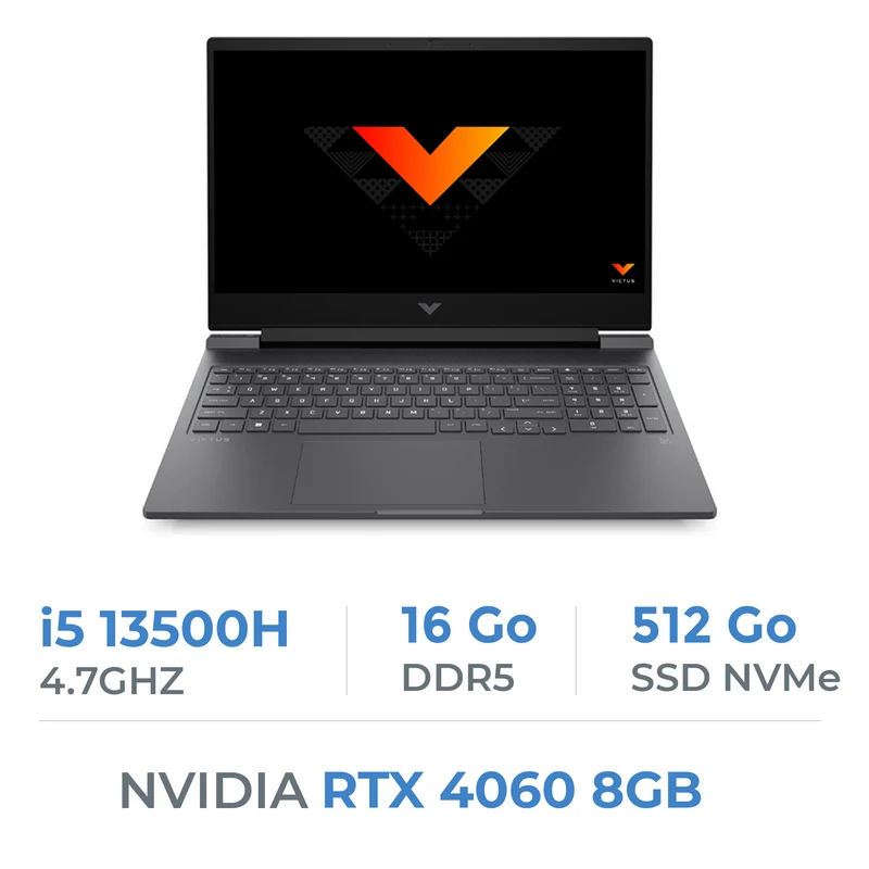 HP Victus 16-r0024nf i5-13500H/16GB/512GB SSD/RTX4060 8GB/16.1'' 144Hz