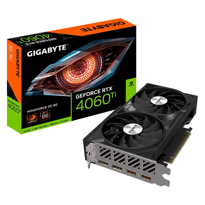 Gigabyte GeForce RTX 4060 Ti WINDFORCE OC 8GB GDDR6