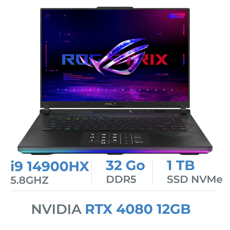 Asus ROG Strix SCAR 16 G634 (2024) i9 14900HX/32GB DDR5/1TB SSD/RTX4080/16″