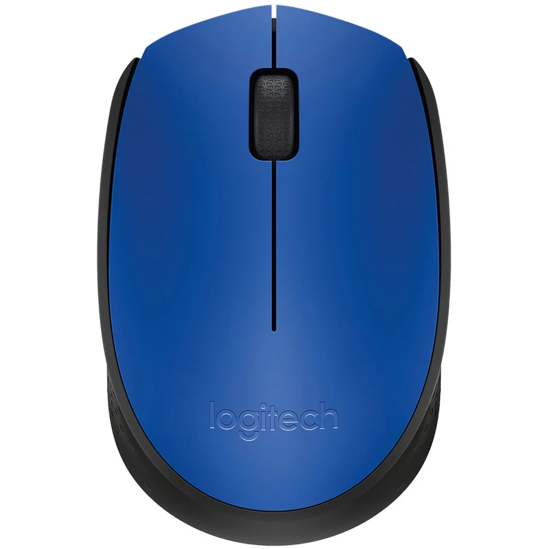 Logitech M171 Wireless Mouse (Blue)