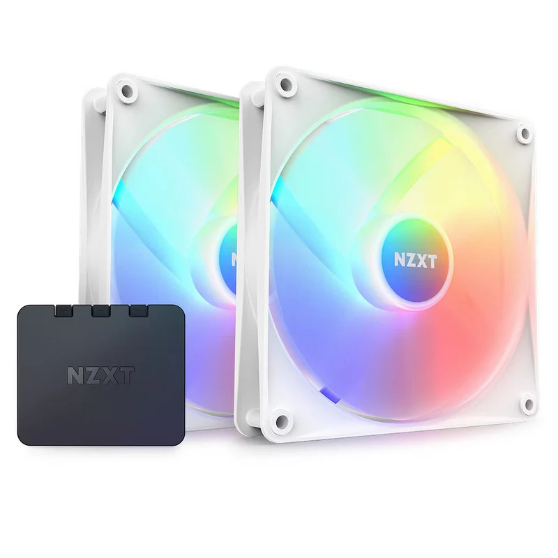 NZXT F140 Core RGB Dual Pack (Blanc)