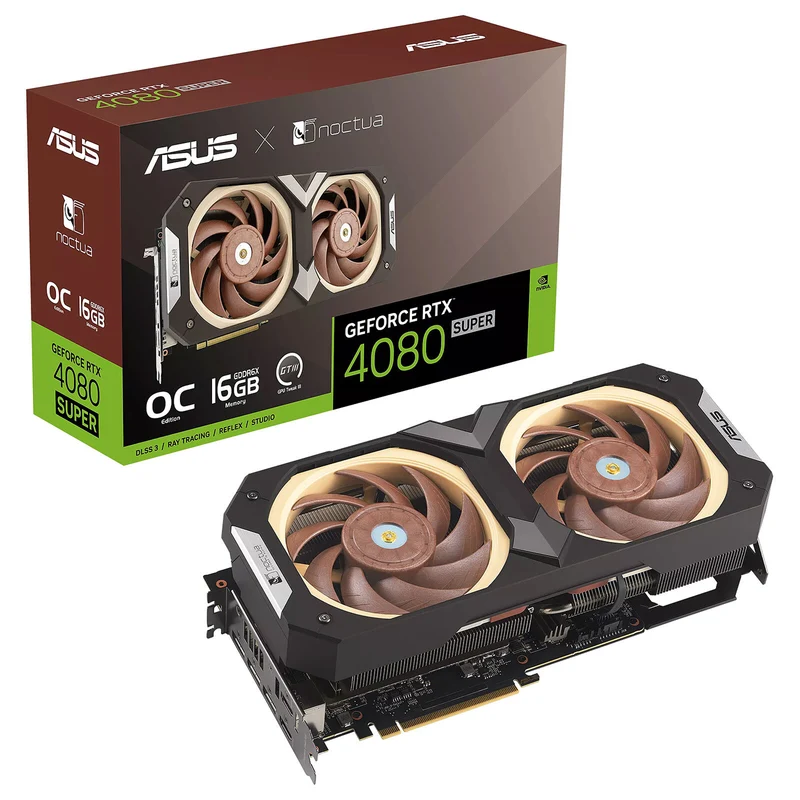 ASUS GeForce RTX 4080 SUPER 16GB GDDR6X Noctua OC Edition