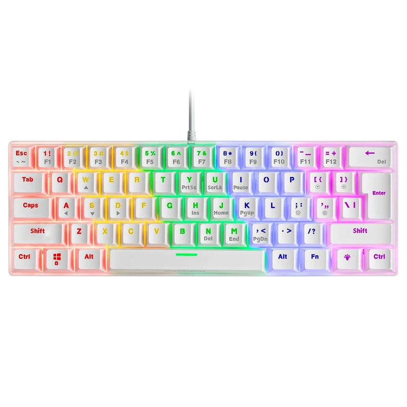 Mars Gaming MK60 White (Blue Switch)