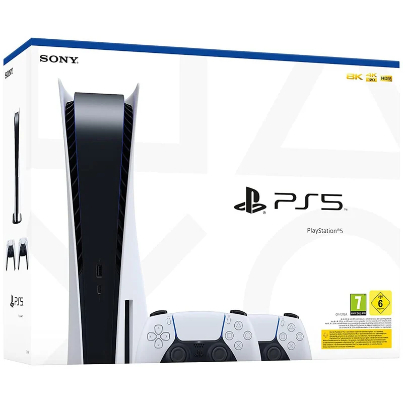 Sony PlayStation 5 + 2ème Manettes DualSense