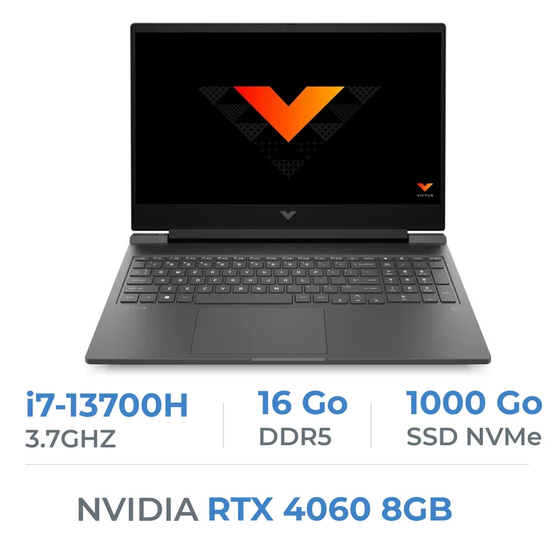 HP Victus 16-R0016NS i7-13700H/16GB/1TB SSD/RTX 4060 8GB/16.1'' 144Hz