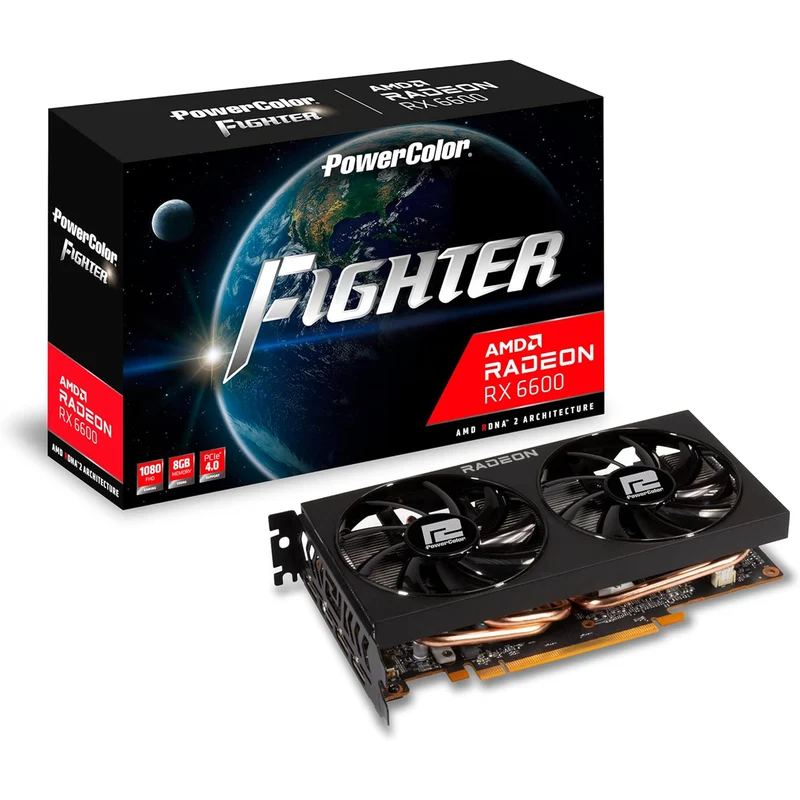 PowerColor Fighter AMD Radeon RX 6600 8GB GDDR6