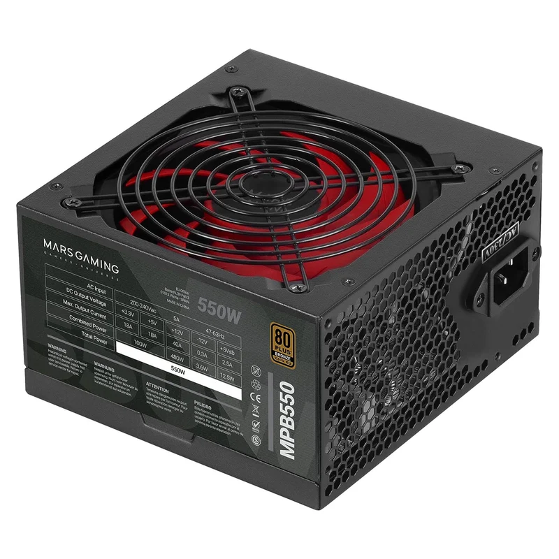 Mars Gaming MPB550 80PLUS Bronze 550W
