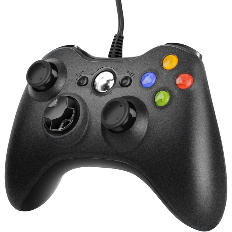 Manette Xbox 360 Filaire (Black)