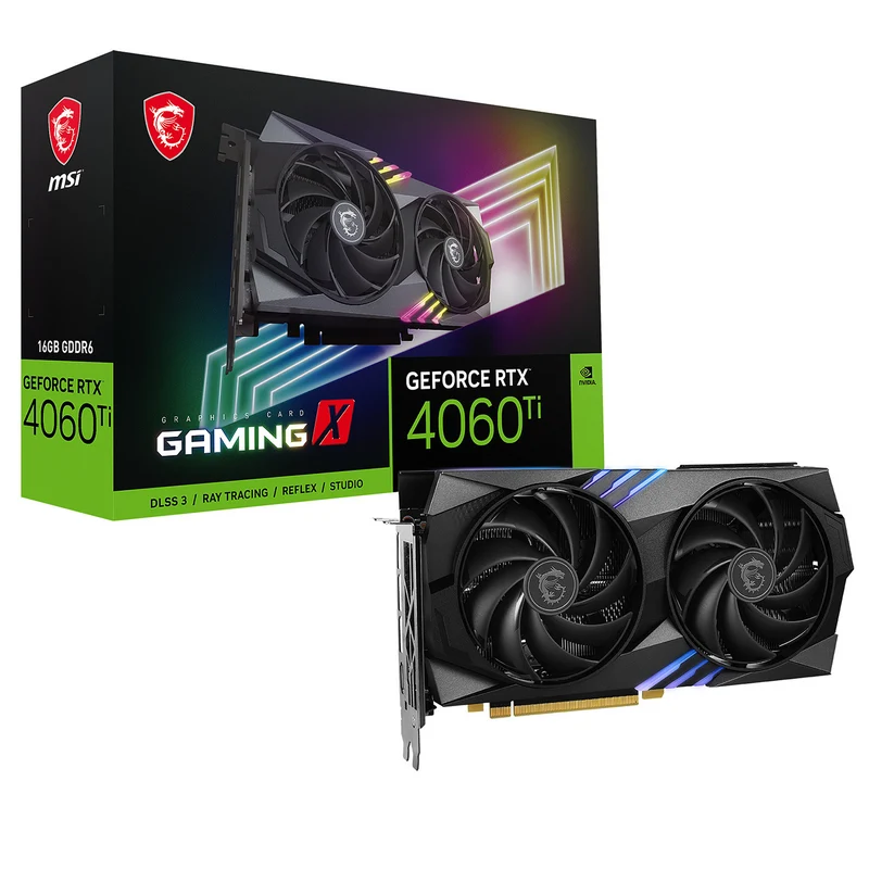 MSI GeForce RTX 4060 Ti GAMING X 16GB GDDR6