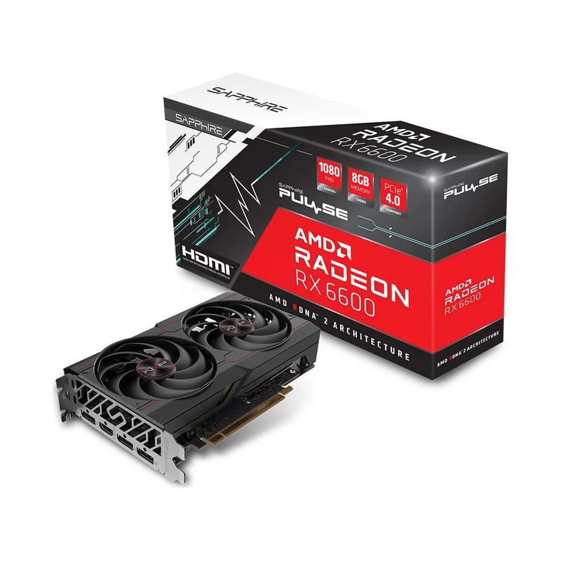Sapphire PULSE Radeon RX 6600 8GB GDDR6