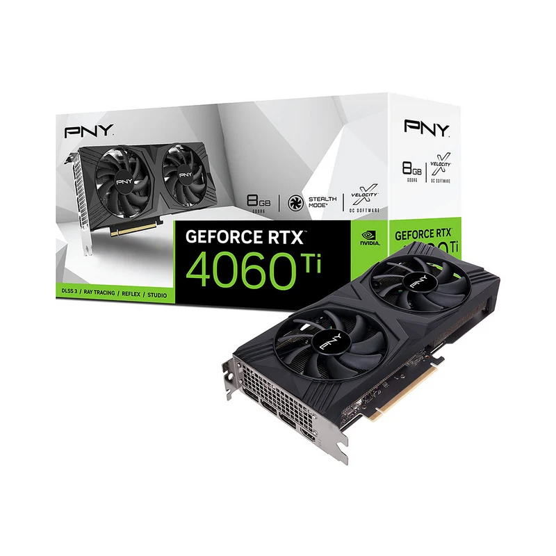 PNY GeForce RTX 4060 Ti VERTO Dual Fan 8GB GDDR6
