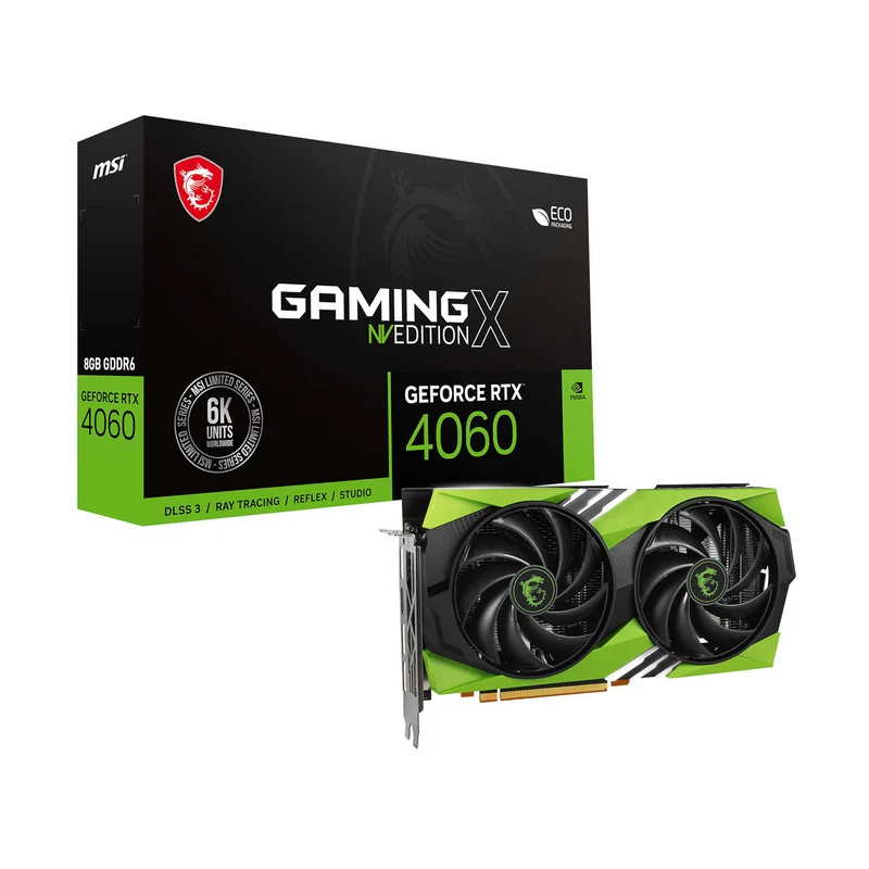 MSI GeForce RTX 4060 GAMING X NV EDITION 8GB GDDR6