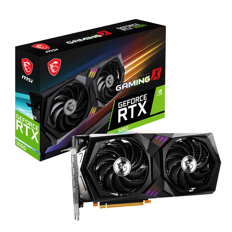 MSI GeForce RTX 3060 Gaming X 12GB GDDR6