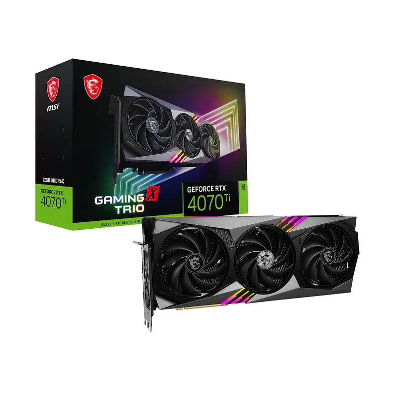 MSI GeForce RTX 4070 Ti GAMING X TRIO 12GB GDDR6X