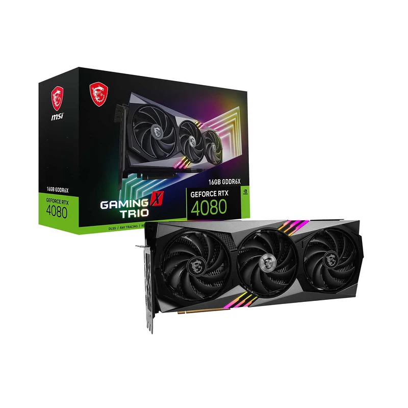 MSI GeForce RTX 4080 GAMING TRIO 16GB GDDR6X