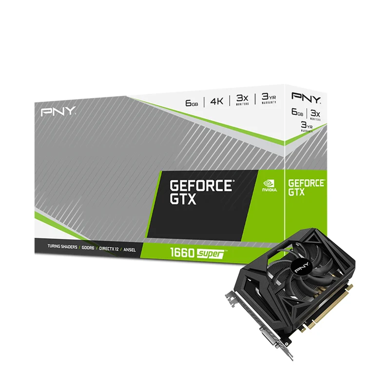 PNY GeForce GTX 1660 SUPER Single Fan 6GB GDDR6