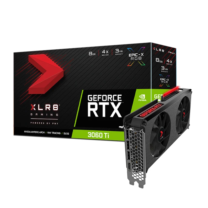 PNY GeForce RTX 3060 Ti XLR8 Gaming REVEL EPIC-X RGB 8GB GDDR6