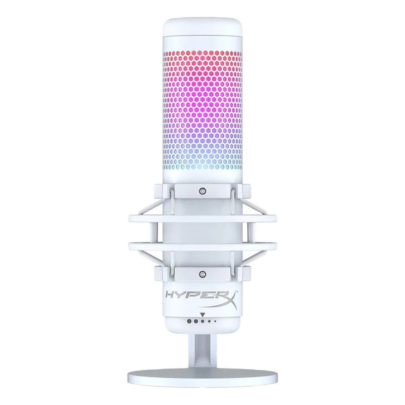 HyperX Quadcast S RGB Blanc