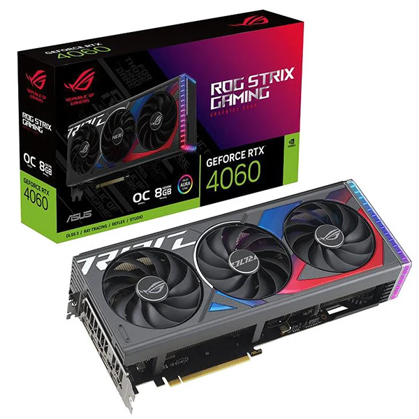 ASUS ROG Strix GeForce RTX 4060 OC Edition 8GB GDDR6