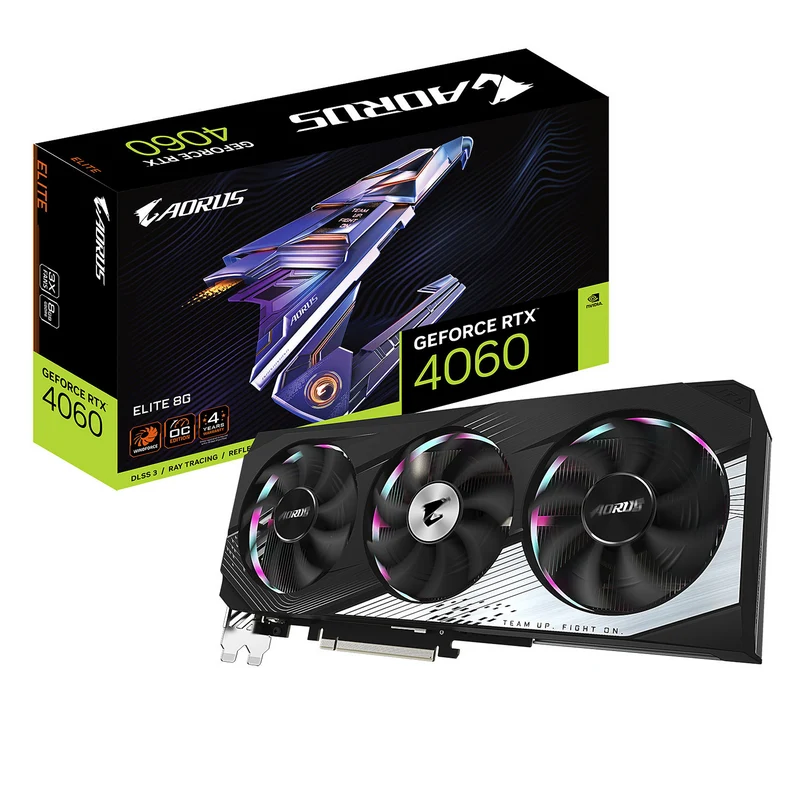Gigabyte AORUS GeForce RTX 4060 ELITE 8GB GDDR6