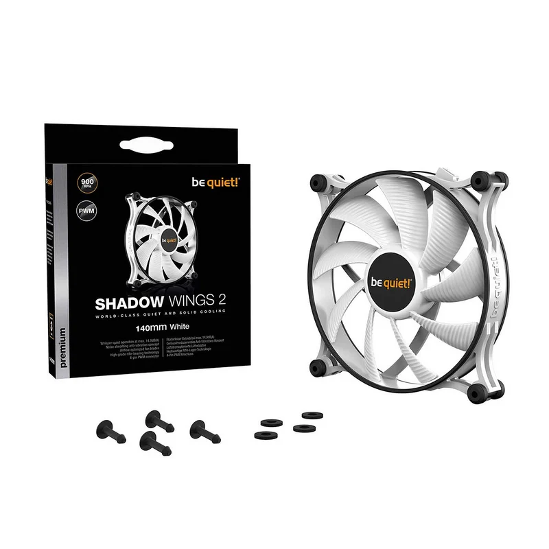 be quiet! Shadow Wings 2 White 140mm